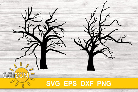 Spooky Trees Bundle of 10 cut files | Halloween SVG SVG CutsunSVG 