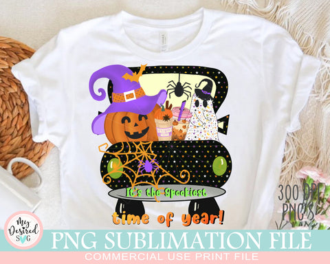 Spooky Truck Png, Halloween Designs, Pumpkin Season, Halloween Truck, Pumpkin Spice, Witch Png, Spookie Vibes, Sublimation Designs Downloads Sublimation MyDesiredSVG 