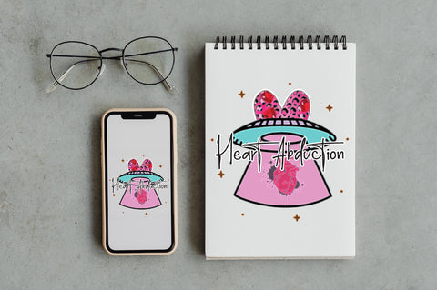 Spooky Valentine UFO Sublimation Sublimation Jagonath Roy 