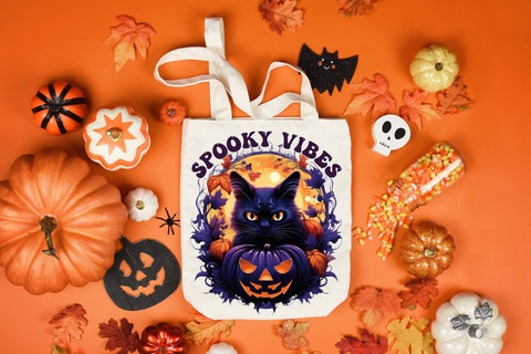 Spooky Vibes | Halloween PNG Sublimation Sublimation CraftLabSVG 