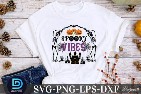 Spooky vibes, Halloween SVG Design SVG DESIGNISTIC 