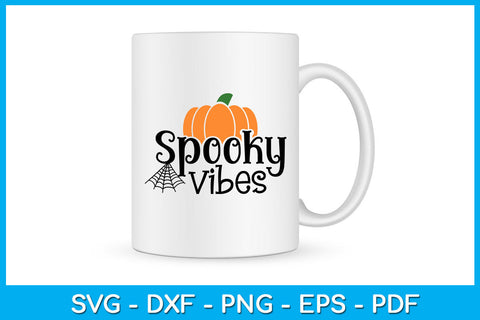 Spooky Vibes Halloween SVG PNG PDF Cut File SVG Creativedesigntee 