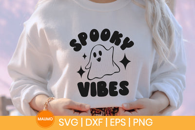 Spooky vibes | Halloween svg quote SVG Maumo Designs 