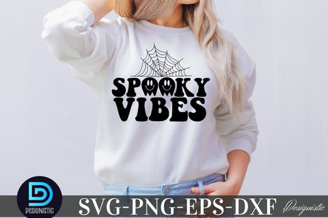 Spooky vibes, Halloween SVG SVG DESIGNISTIC 
