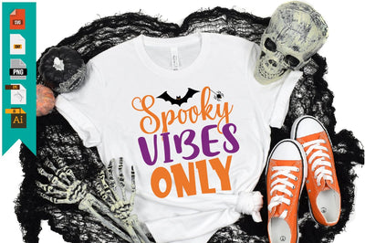 Spooky Vibes Only SVG Craftlabsvg24 