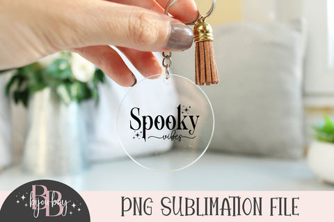 Spooky Vibes PNG Sublimation BijouBay 