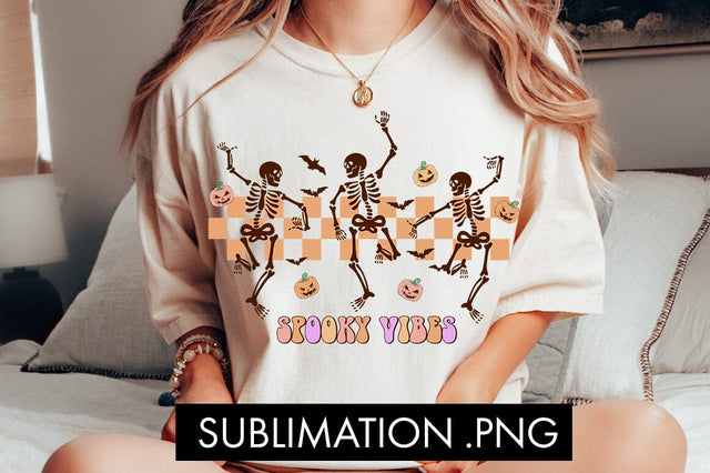 Spooky Vibes PNG Sublimation Sublimation Freeling Design House 