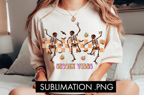 Spooky Vibes PNG Sublimation Sublimation Freeling Design House 