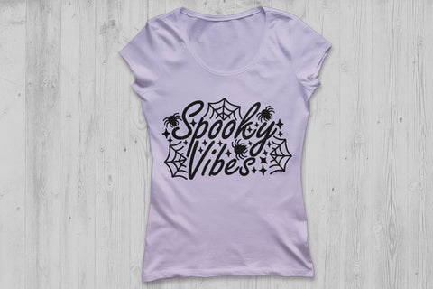 Spooky Vibes| Spooky Halloween SVG Cutting Files. SVG CosmosFineArt 