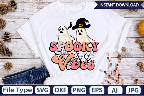 spooky vibes Sublimation Design Sublimation DesignPlante 503 
