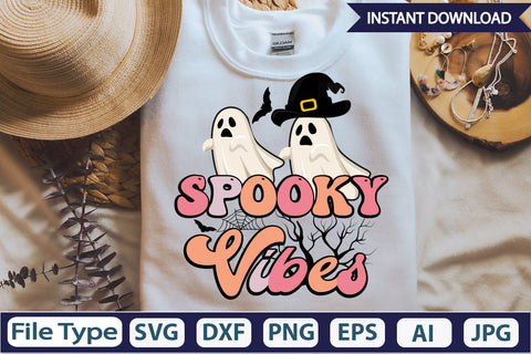 spooky vibes Sublimation Design Sublimation DesignPlante 503 