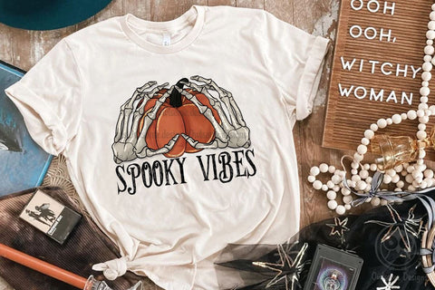 Spooky Vibes Sublimation Design Sublimation LAM HOANG THUY 
