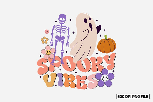 Spooky Vibes Sublimation Sublimation designmaster24 
