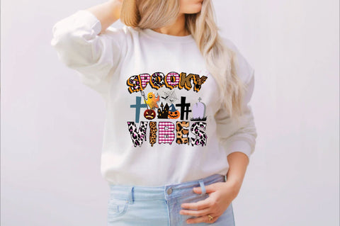 spooky vibes Sublimation SVGArt 