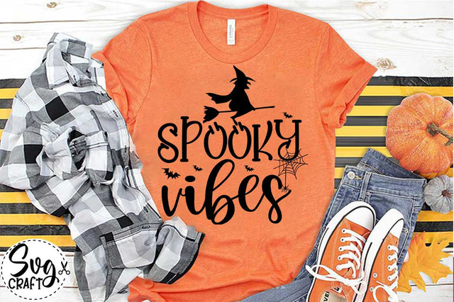 Spooky vibes SVG cut file ,Halloween SVG file SVG Svgcraft 