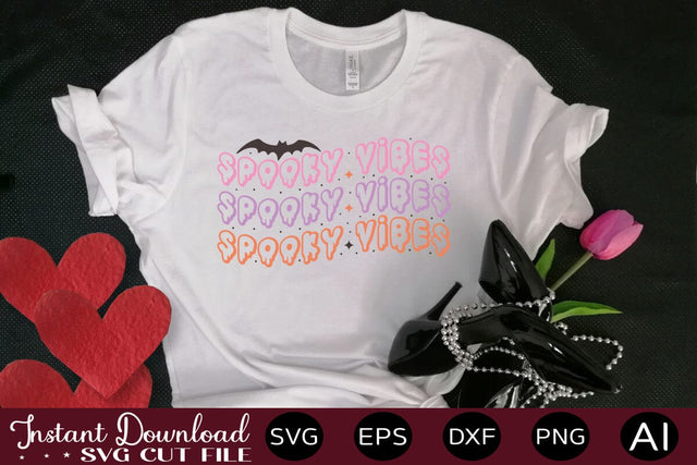 Spooky Vibes Svg Cut File SVG designmaster24 