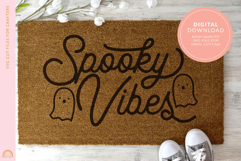 Spooky Vibes SVG File for Halloween Shirts HM SVG Pixel Sublimation 