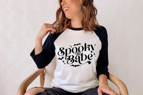 Spooky Vibes SVG - Halloween Sublimation SVG Pickled Thistle Creative 