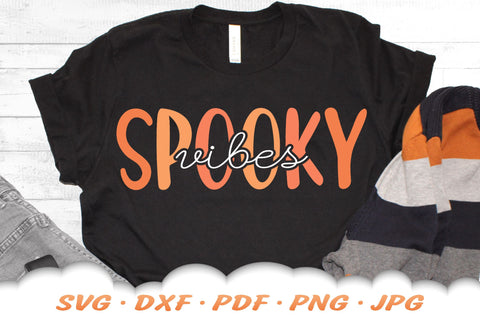 Spooky Vibes SVG | Halloween SVG SVG Cloud9Design 