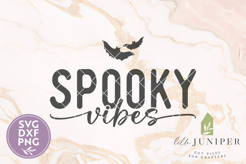 Spooky Vibes SVG, Halloween SVG SVG LilleJuniper 
