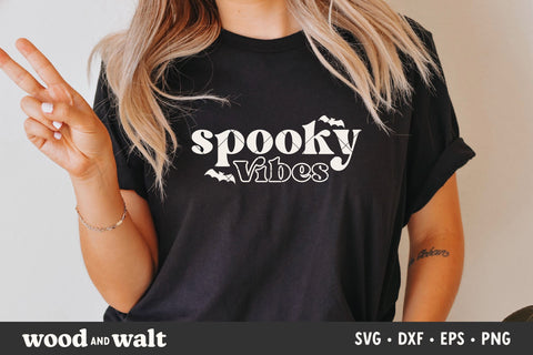Spooky Vibes SVG | Halloween SVG SVG Wood And Walt 