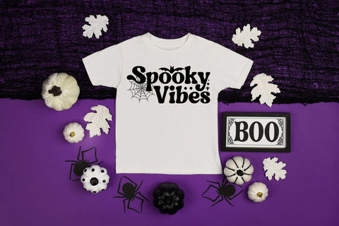 Spooky Vibes SVG, Retro Halloween SVG SVG CraftLabSVG 