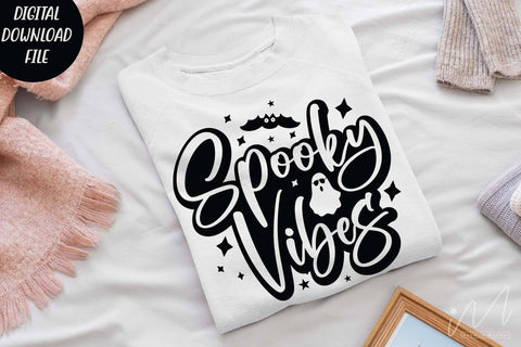 Spooky vibes svg, Spooky vibes t shirt, Spooky sweet shirt, Spooky Season Svg, Funny Halloween svg,Halloween gift shirt, Halloween cricut SVG Isabella Machell 