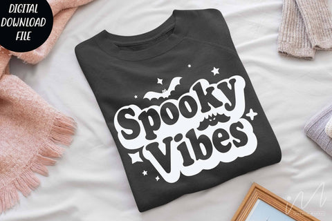 Spooky vibes svg, Spooky vibes t shirt, Spooky sweet shirt, Spooky Season Svg, Funny Halloween svg,Halloween gift shirt, Halloween cricut SVG Isabella Machell 