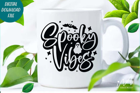 Spooky vibes svg, Spooky vibes t shirt, Spooky sweet shirt, Spooky Season Svg, Funny Halloween svg,Halloween gift shirt, Halloween cricut SVG Isabella Machell 