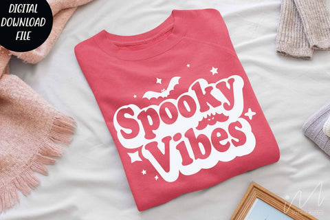 Spooky vibes svg, Spooky vibes t shirt, Spooky sweet shirt, Spooky Season Svg, Funny Halloween svg,Halloween gift shirt, Halloween cricut SVG Isabella Machell 