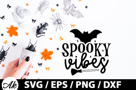 Spooky vibes svg SVG akazaddesign 