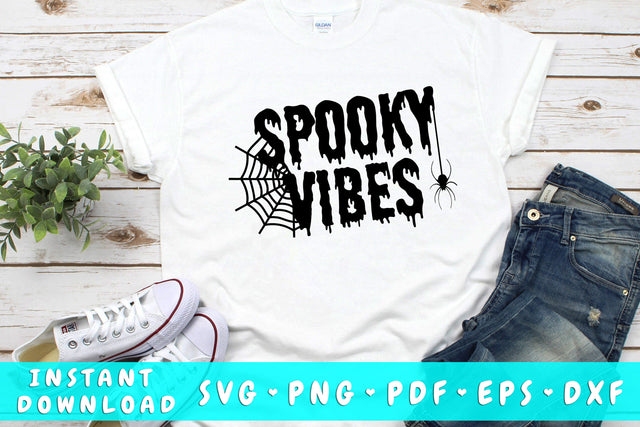 Spooky Vibes SVG SVG HappyDesignStudio 