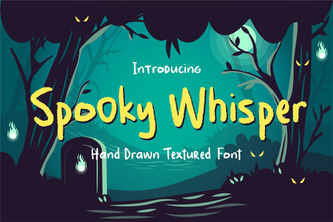 Spooky Whisper Font Allouse.Studio 