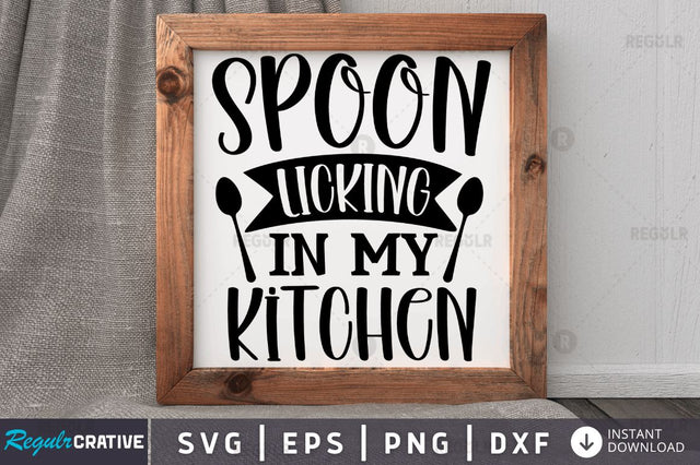 Spoon licking in my SVG SVG Regulrcrative 