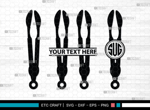 Spoon Monogram, Spoon Silhouette, Spoon SVG, Spatula Svg, Fork And Spoon Svg, Fork Svg, SB00175 SVG ETC Craft 