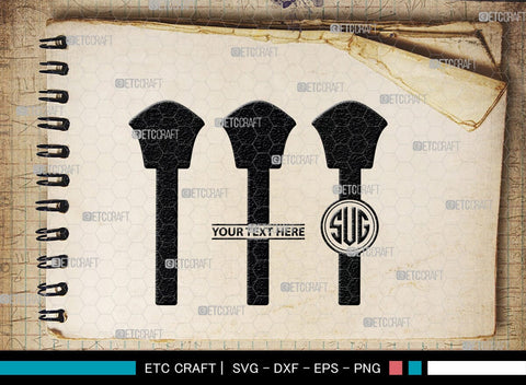 Spoon Monogram, Spoon Silhouette, Spoon SVG, Spatula Svg, Fork And Spoon Svg, Fork Svg, SB00175 SVG ETC Craft 