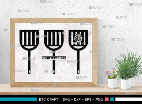 Spoon Monogram, Spoon Silhouette, Spoon SVG, Spatula Svg, Fork And Spoon Svg, Fork Svg, SB00175 SVG ETC Craft 