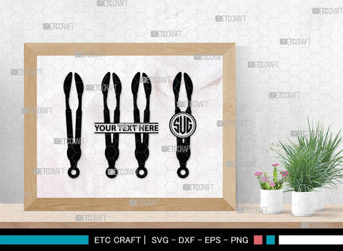 Spoon Monogram, Spoon Silhouette, Spoon SVG, Spatula Svg, Fork And Spoon Svg, Fork Svg, SB00175 SVG ETC Craft 