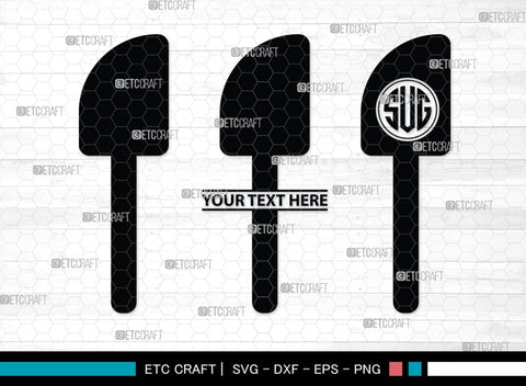 Spoon Monogram, Spoon Silhouette, Spoon SVG, Spatula Svg, Fork And Spoon Svg, Fork Svg, SB00175 SVG ETC Craft 