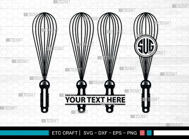 Spoon Monogram, Spoon Silhouette, Spoon SVG, Spatula Svg, Fork And Spoon Svg, Fork Svg, SB00175 SVG ETC Craft 