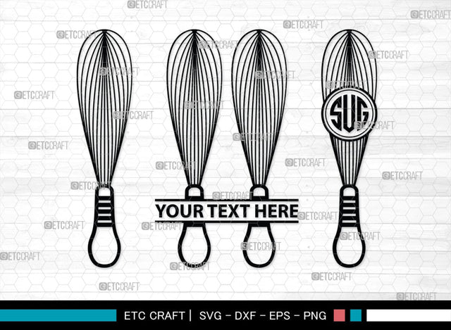 Spoon Monogram, Spoon Silhouette, Spoon SVG, Spatula Svg, Fork And Spoon Svg, Fork Svg, SB00175 SVG ETC Craft 