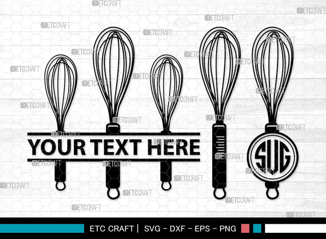 Spoon Monogram SVG | Fork Svg | Knife Svg | Utensil Svg | Cutlery Svg | Spoon Clipart SVG ETC Craft 