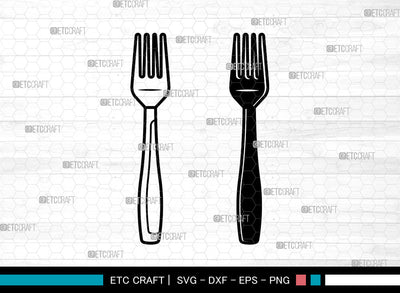 Spoon SVG, Utensils Svg, Kitchen Svg, Frok Svg, Soup Spoon Svg, Cutlery Svg, Spoon Svg SVG ETC Craft 