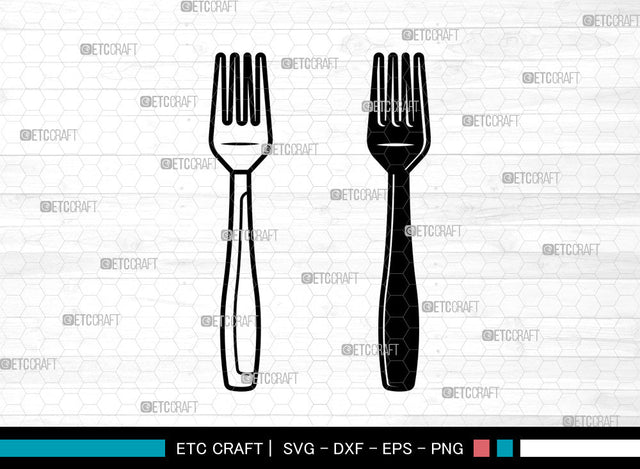 Spoon SVG, Utensils Svg, Kitchen Svg, Frok Svg, Soup Spoon Svg, Cutlery Svg, Spoon Svg SVG ETC Craft 