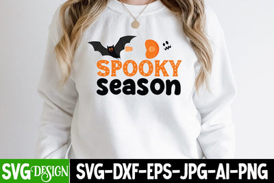 Spooy Season SVG Cut File, Spooy Season Sublimation Design, Halloween SVG Design, Halloween Quotes, Halloween Sublimation Design, Halloween Saying SVG Cut File, Halloween SVG Cut File SVG BlackCatsMedia 