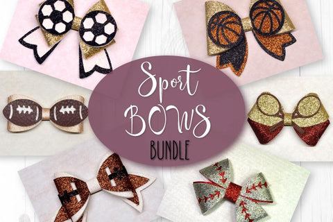 Sport bows bundle SVG ArtiCuties 
