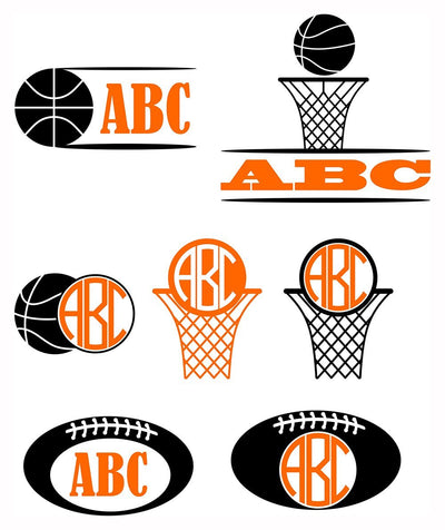 Sport Boys monograms SVG Kids vector SVG VectorSVGdesign 