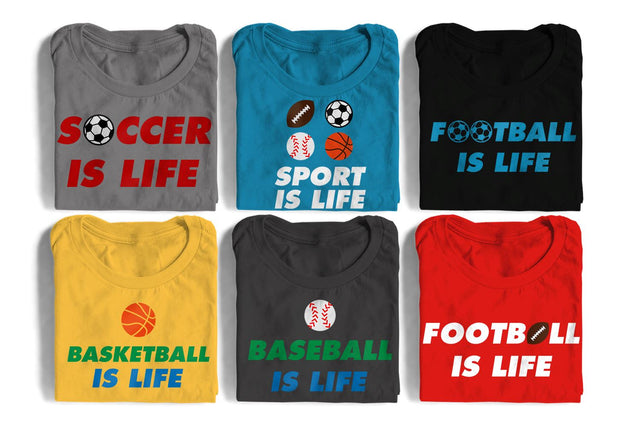Sport is Life SVG Set SVG Designed by Geeks 