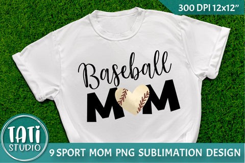 Sport Mom Sublimation Bundle PNG Sublimation TatiStudio 