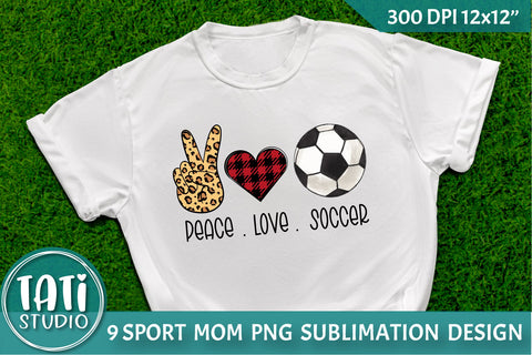 Sport Mom Sublimation Bundle PNG Sublimation TatiStudio 